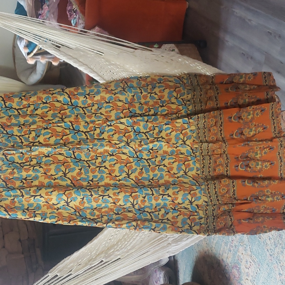 Boho Maxi Skirt